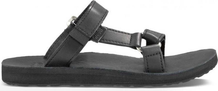 Teva Dames Universal Slide Leather Zwart - Foto 2
