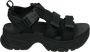 Teva HURRICANE AMPSOLE GAILA W Sandalen met hakDames Sandalen Zwart - Thumbnail 1
