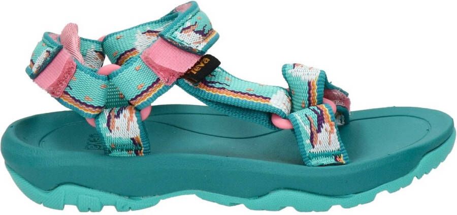 Teva Peuter kleuter sandalen turquoise Blauw Polyester All over print 24 25 - Foto 7