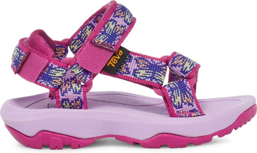 Teva Hurricane XLT 2 Peuter kleuter sandalen roze Paars Meisjes Polyester 22 23