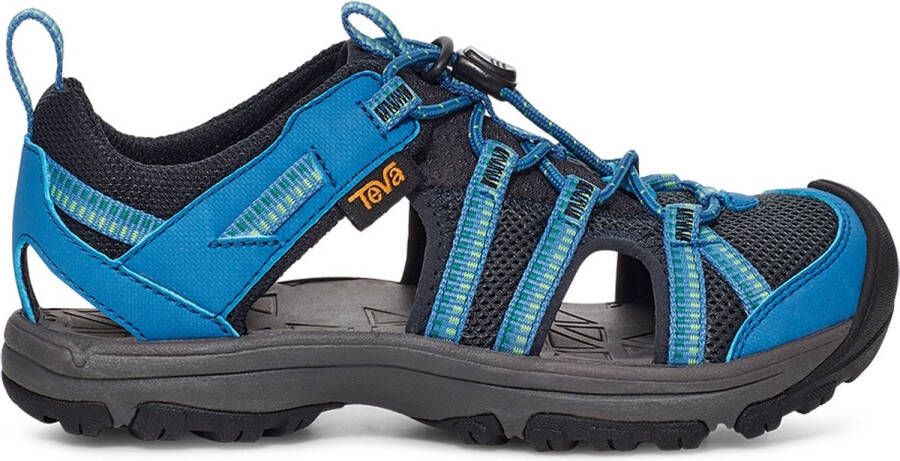Teva atee sandalen blauw antraciet kids