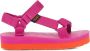 Teva sandalen roze Meisjes Textiel Meerkleurig 29 30 - Thumbnail 2