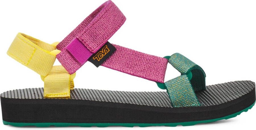 Teva sandalen roze geel groen Meisjes Textiel Meerkleurig 29 30 - Foto 2