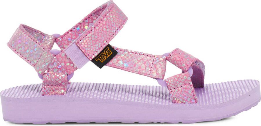 Teva Original Universal Sparkle sandalen lila Paars Meisjes Textiel All over print 33 34 - Foto 2