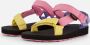 Teva Peuter kleuter sandalen turquoise Blauw Meisjes Polyester All over print 24 25 - Thumbnail 3