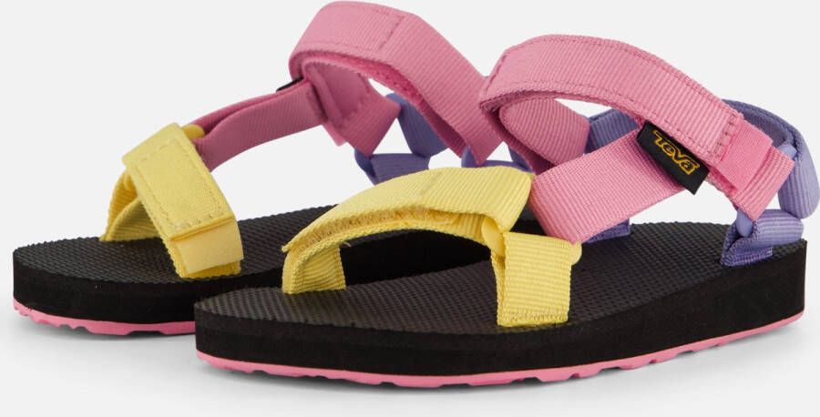 Teva K ORIGINAL UNIVERSAL Unisex Sandalen Zwart Roze Blauw