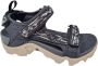 Teva K TANZA HYDRO CAMO TOTAL ECLIPSE Jongens Sandalen Blauw - Thumbnail 1