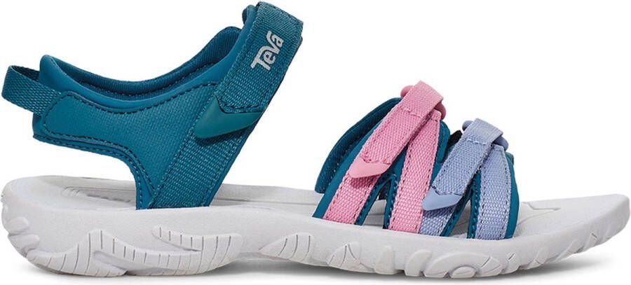 Teva Schoolkind sandalen blauw oranje roze Meisjes Polyester Meerkleurig 29 30 - Foto 10