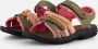Teva Tirra sandalen olijfroen zalm Groen Meisjes Textiel Meerkleurig 38 39 - Thumbnail 28