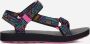Teva sandalen zwart roze Textiel All over print 29 30 - Thumbnail 2