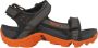 Teva Kids Tanza Sandalen Grijs Oranje - Thumbnail 1