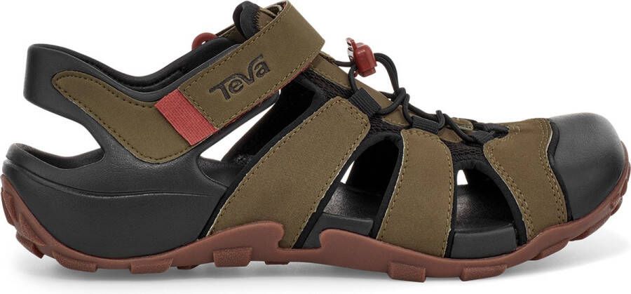 Teva M Flintwood Heren Sandalen Olijfgroen