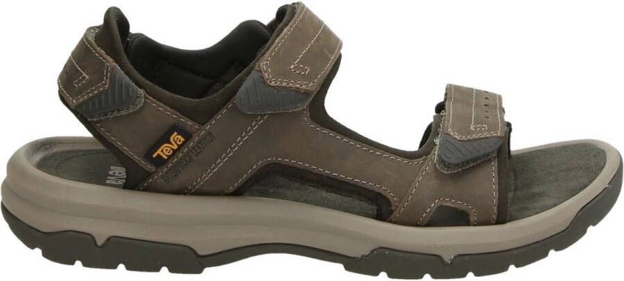 Teva Bruine leren herensandaal voor wandelingen Brown Heren
