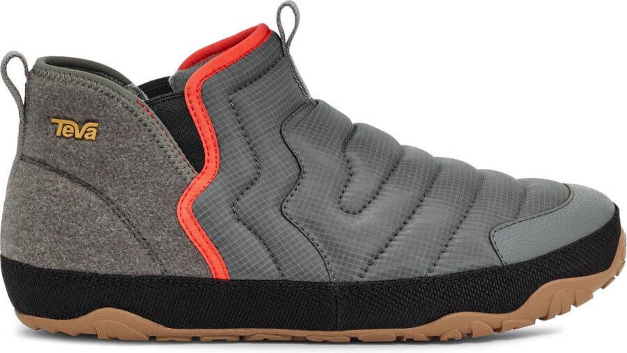 Teva Comfortabele Instap Sneaker voor Heren Grijs Heren