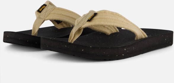 Teva M REFLIP CANVAS Heren Slippers Zwart Beige