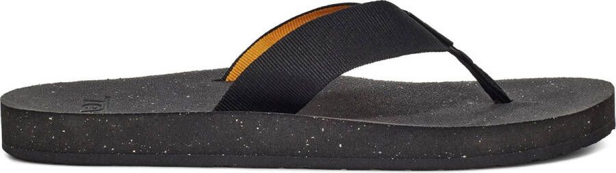 Teva M REFLIP Heren Slippers Zwart Oranje