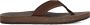 Teva M REFLIP LEATHER CHOCOLATE BROWN Heren Slippers CHOCOLATE BROWN - Thumbnail 2