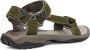 Teva M Terra Fi Lite Suede Dark olive Wandelsandalen - Thumbnail 1