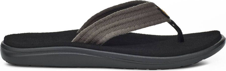 Teva M Voya Canvas Flip Heren Slippers Zwart Zand