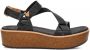 Teva Madera Wedge dames sandaal zwart - Thumbnail 1