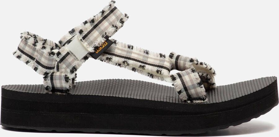 Teva Midform Fray WMS Sandalen Dames Wit Zwart