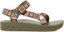 Teva MIDFORM UNIVERSAL Dames Sandalen Groen Oranje - Thumbnail 1