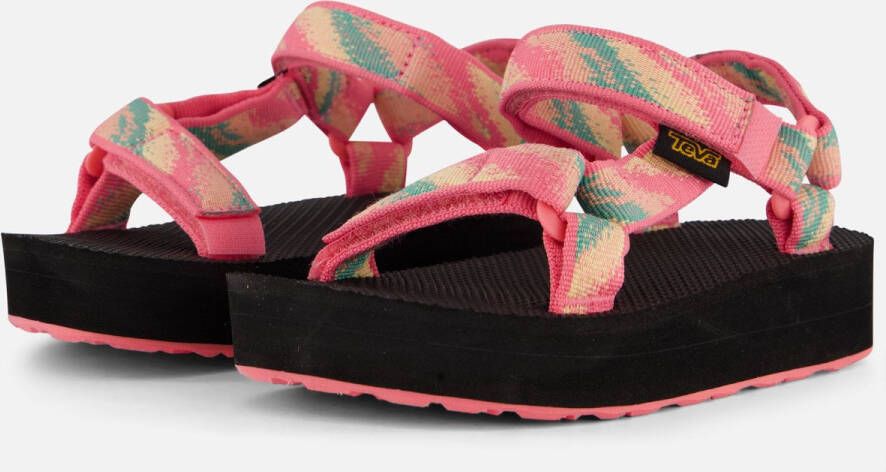 Teva Midform Universal Sandalen roze Textiel - Foto 3