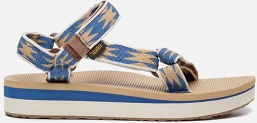 Teva Midform Universal Sandaal Dames Donkerblauw Ass. Geometrisch