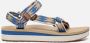 Teva Midform Universal Sandaal Dames Donkerblauw Ass. Geometrisch - Thumbnail 1