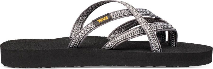 Teva Teenslipper Olowahu Dames Donkergrijs Middengrijs