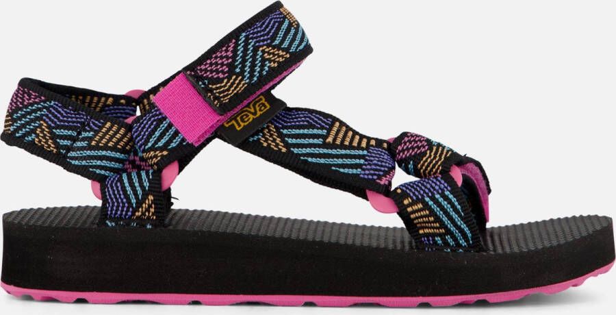 Teva Original Universal Sandalen zwart Textiel