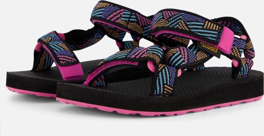 Teva Original Universal Sandalen zwart Textiel Dames