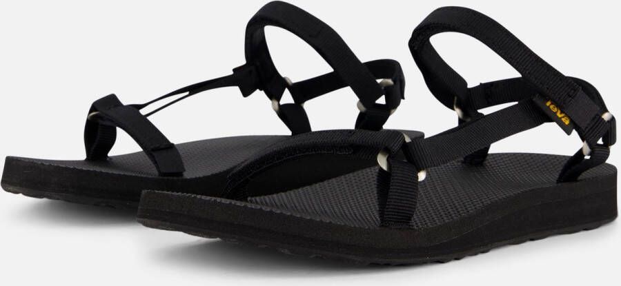 Teva Stijlvolle platte sandalen voor vrouwen Black Dames - Foto 3
