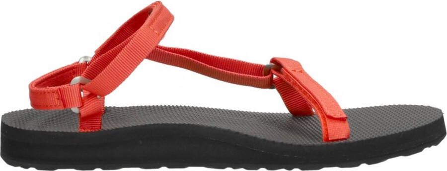Teva ORIGINAL UNIVERSAL SLIM Dames Sandalen Zwart Rood - Foto 2