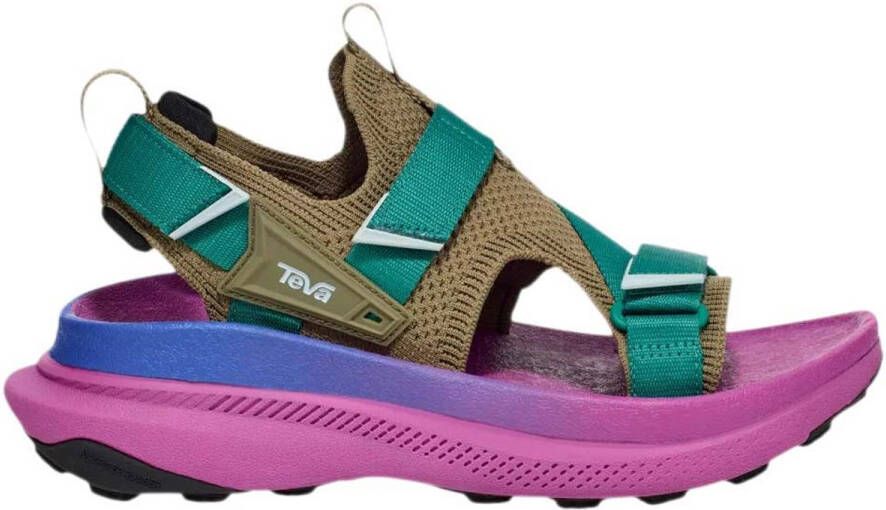 Teva Riderunner Sandalen Groen Roze Vrouw