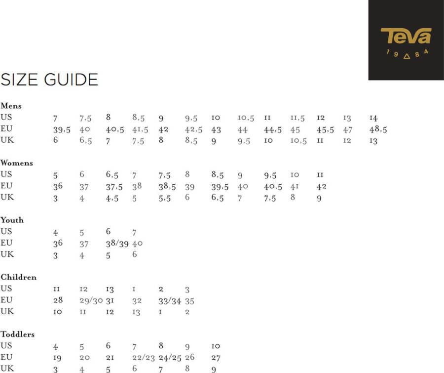 Teva Peuter kleuter sandalen turquoise Blauw Polyester All over print 24 25 - Foto 7