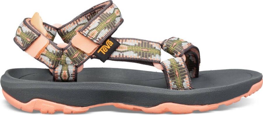 Teva Sandalen Unisex grijs oranje groen