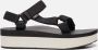 Teva Flatform Universal Sandaal Dames Zwart beige - Thumbnail 4