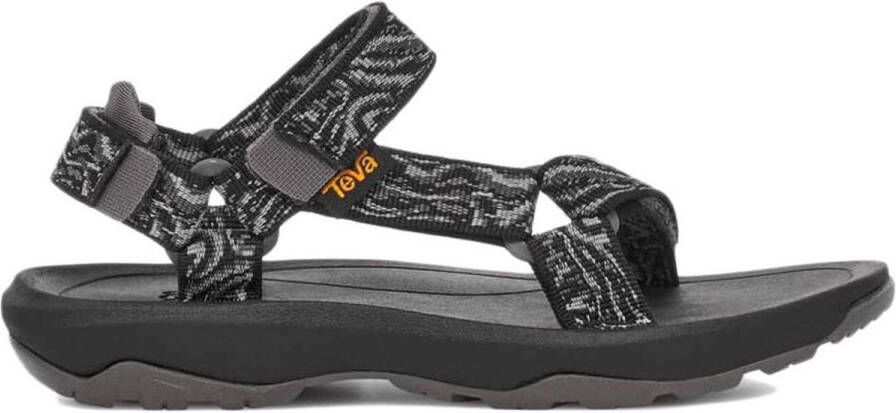 Teva Hurricane XLT 2 sandalen zwart grijs Jongens Meisjes Textiel Meerkleurig 33 34