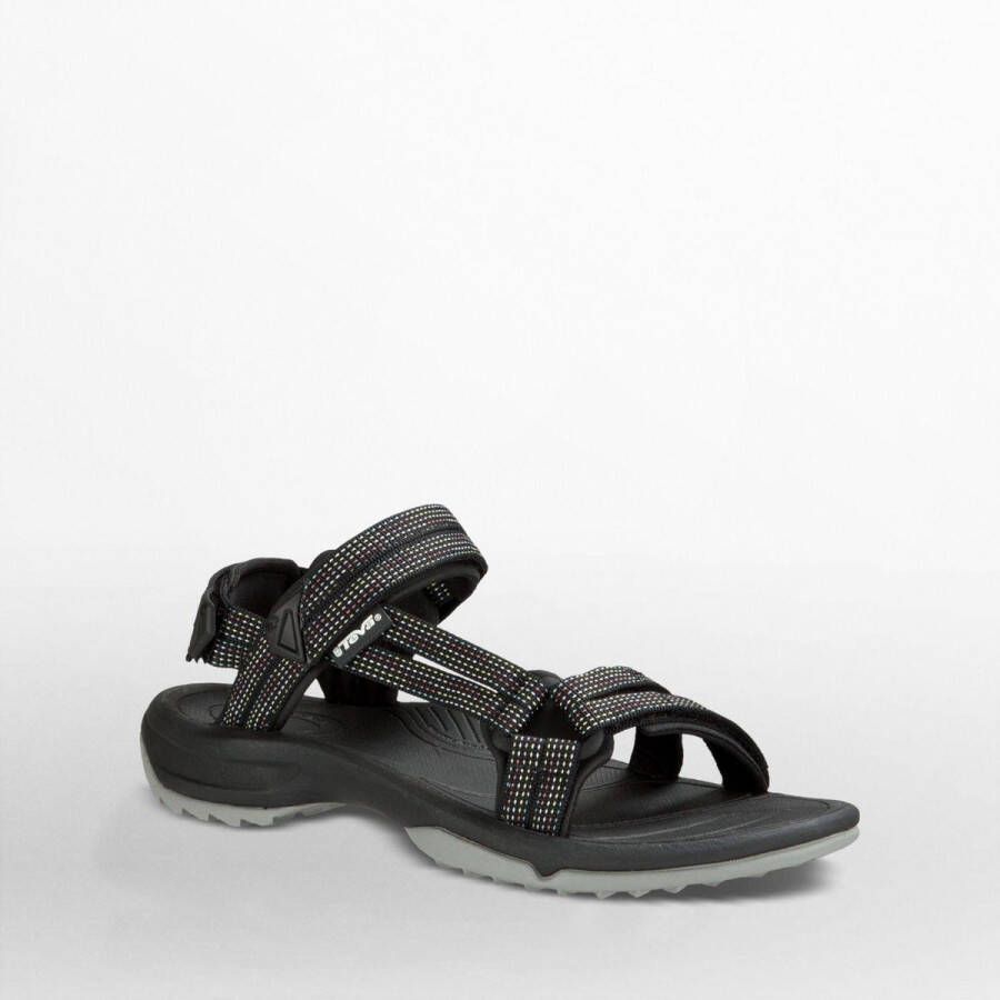 Teva Terra Fi Lite Dames Wandelsandalen Zwart Grijs