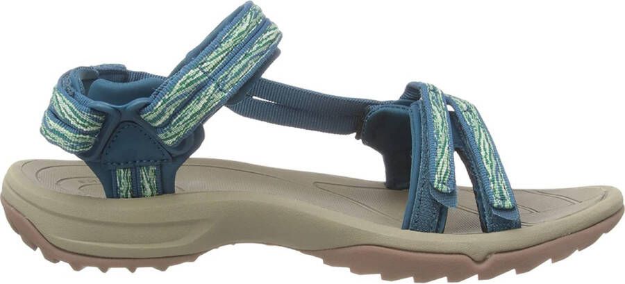 Teva TERRA FI LITE W Volwassenen Platte sandalen Groen