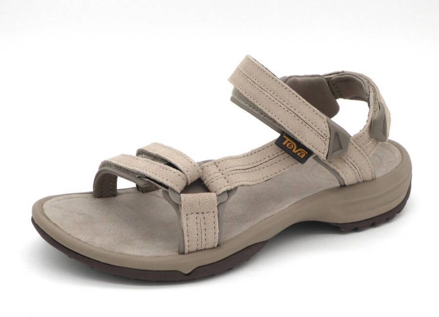Teva Women's Terra Fi Lite Suede Sandalen beige bruin