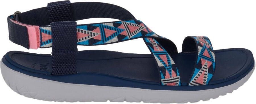 Teva Terra Float Livia Dames Sandalen Blauw