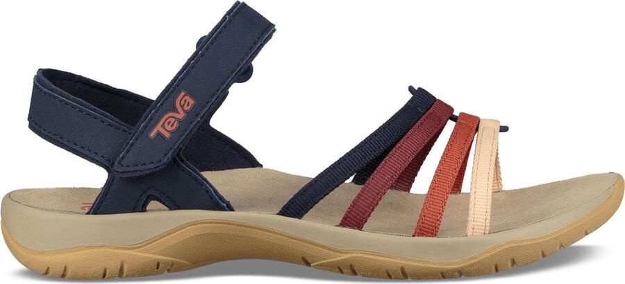 Teva Sandalen Vrouwen navy rood crème - Foto 9