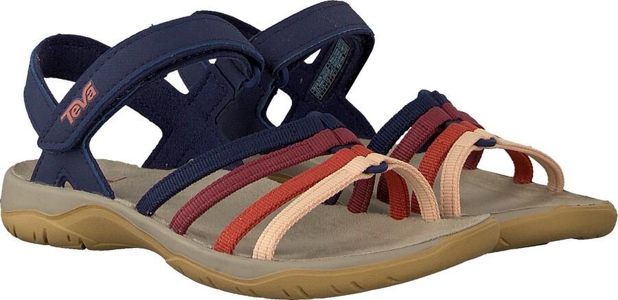 Teva Sandalen Vrouwen navy rood crème - Foto 8