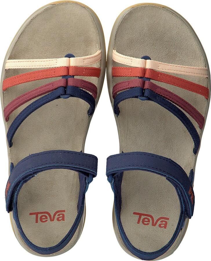 Teva Sandalen Vrouwen navy rood crème - Foto 2