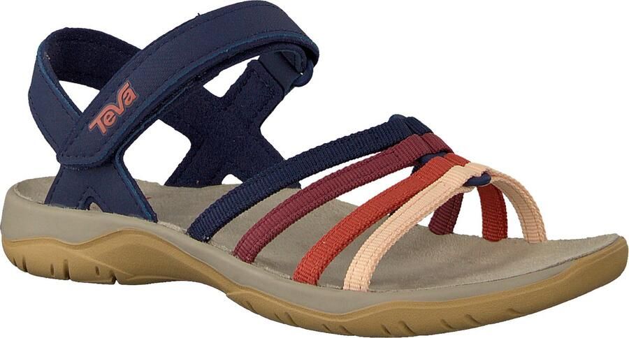 Teva Sandalen Vrouwen navy rood crème - Foto 6