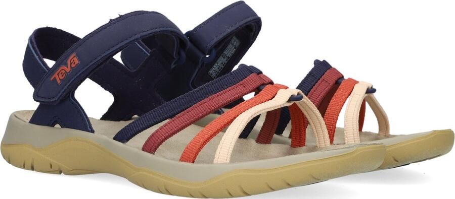 Teva Sandalen Vrouwen navy rood crème - Foto 11