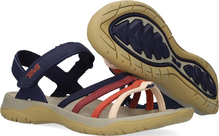 Teva Sandalen Vrouwen navy rood crème - Foto 4