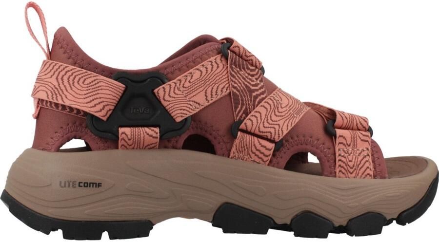 Teva Grandview Max Gtx Sandalen Rood Roze 1 2 Vrouw